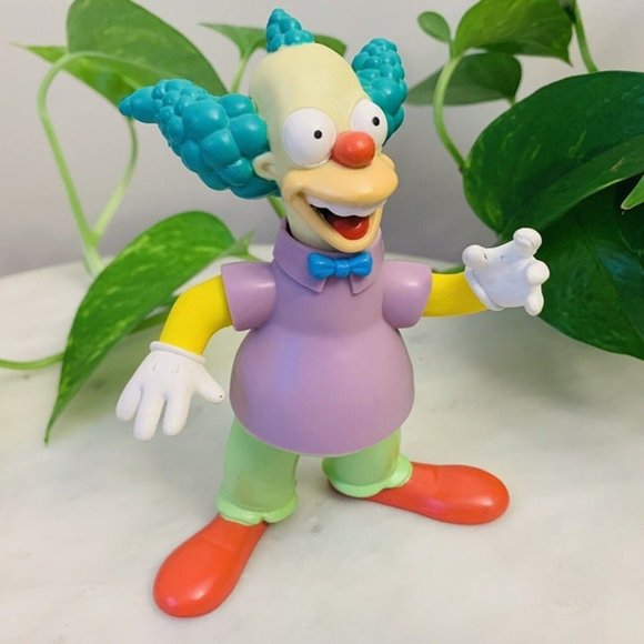 Toys Playmates 200 The Simpsons Krusty The Clown Figure World Of